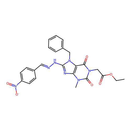 C24H23N7O6 structure