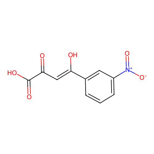 4-Hydroxy-4-(3-nitro-phenyl)-2-oxo-but-3-enoic acid structure