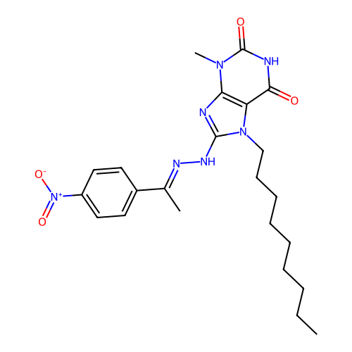 C23H31N7O4 structure