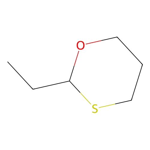 2-Ethyl-1,3-oxathiane structure