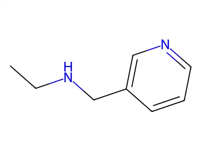 Ethyl[(pyridin-3-yl)methyl]amine structure