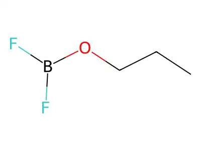 Difluoro-propoxy-borane structure
