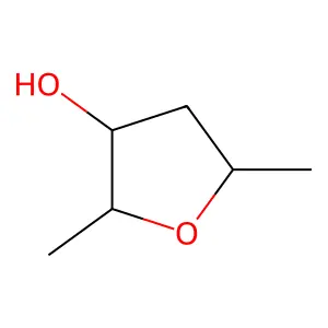 1,4-Anhydro-2,5-dideoxy-1-methylpentitol structure