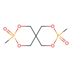 Pentaerythritol spirobis(methylphosphonate) structure