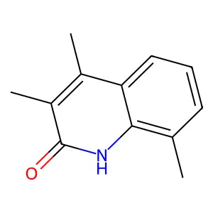 3,4,8-Trimethylquinolin-2(1h)-one structure