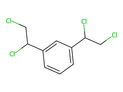 1,3-Bis(1,2-dichloroethyl)benzene structure