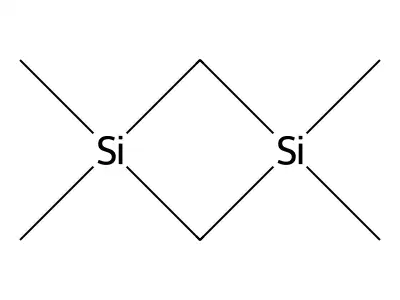 1,1,3,3-Tetramethyl-1,3-disiletane structure