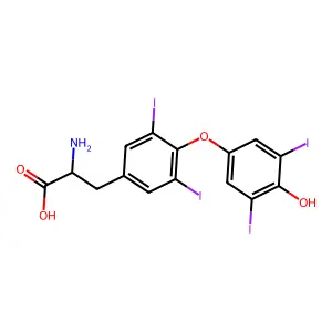 甲状腺素 structure
