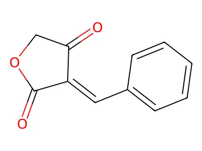 3-Benzylidenefuran-2,4(3h,5h)-dione structure