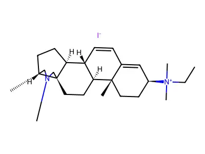 Stercuronium Iodide structure