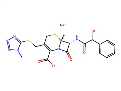头孢孟多酯 structure