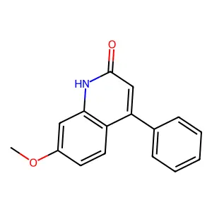 5-Chloro-7-((3,4-dihydro-1-methyl-7-phenyl-2(1H)-isoquinolyl)methyl)-8-quinolinol structure