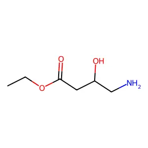 Ethyl 4-amino-3-hydroxybutanoate structure