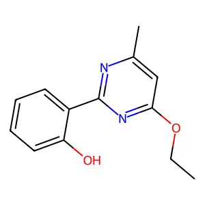 2-(4-Ethoxy-6-methyl-2-pyrimidinyl)phenol structure