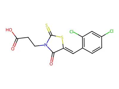 C13H9Cl2NO3S2 structure