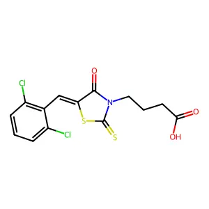C14H11Cl2NO3S2 structure