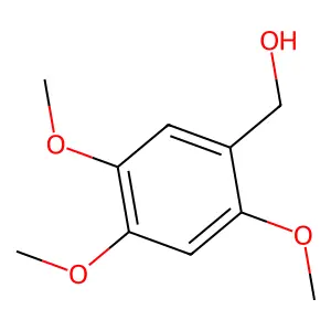(2,4,5-Trimethoxyphenyl)methanol structure