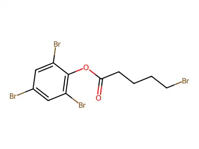 2,4,6-Tribromophenyl 5-bromopentanoate structure