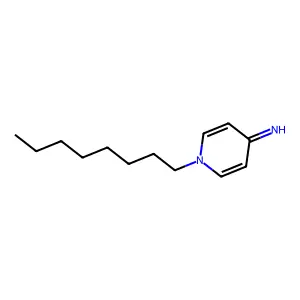 1-octylpyridin-4(1H)-imine structure
