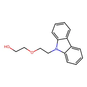 2-(2-Carbazol-9-yl-ethoxy)-ethanol structure