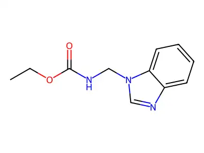 Ethyl N-(1H-1,3-benzodiazol-1-ylmethyl)carbamate structure