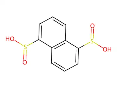 Naphthalene-1,5-disulfinic Acid structure