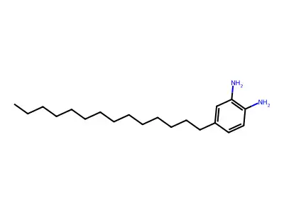 4-Tetradecylbenzene-1,2-diamine structure