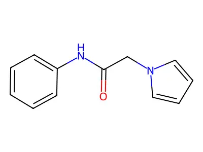 N-Phenyl-2-(1H-pyrrol-1-yl)acetamide structure