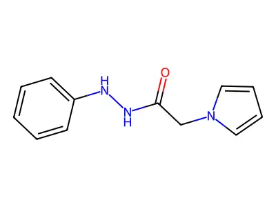 N'-Phenyl-2-(1H-pyrrol-1-yl)acetohydrazide structure