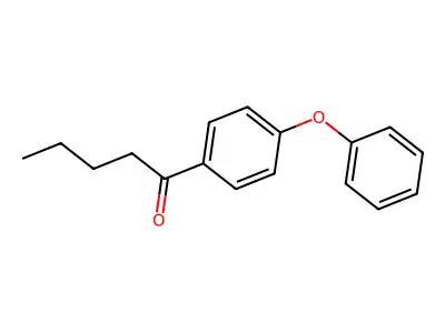 1-(4-Phenoxyphenyl)pentan-1-one structure
