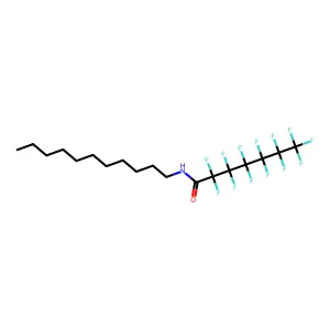 全氟-N-十一烷基庚酰胺 structure