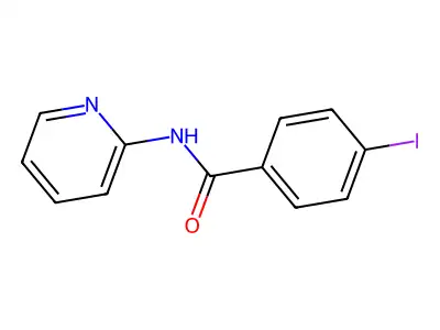 4-iodo-N-(pyridin-2-yl)benzamide structure