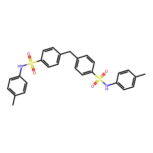 4,4a(2)-Methylenebis[N-(4-methylphenyl)benzenesulfonamide] structure