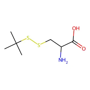 S-(tert-Butylthio)-L-cysteine structure