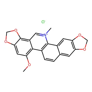 氯化白屈菜赤碱 structure