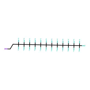 1-Iodo-1H,1H,2H,2H-perfluorotetradecane structure