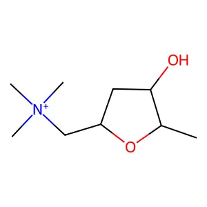 蝇蕈碱 structure