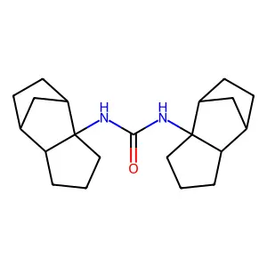 N,N'-Bis(octahydro-4,7-methano-3aH-inden-3a-yl)urea structure