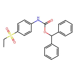 Benzenemethanaminium, N-(4-((4-(diethylamino)phenyl)(4-(ethyl((3-sulfophenyl)methyl)amino)-2-methylphenyl)methylene)-3-methyl-2,5-cyclohexadien-1-ylidene)-N-ethyl-3-sulfo-, inner salt structure
