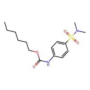 2-[3-(dimethylamino)propylamino]-N-[4-[4-[[2-[3-(dimethylamino)propylamino]acetyl]amino]phenyl]sulfonylphenyl]acetamide structure