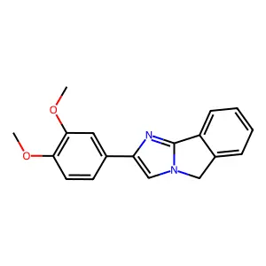 2-(3,4-dimethoxyphenyl)-5H-imidazo[2,1-a]isoindole structure