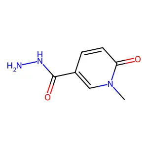 1-Methyl-6-oxo-1,6-dihydropyridine-3-carbohydrazide structure