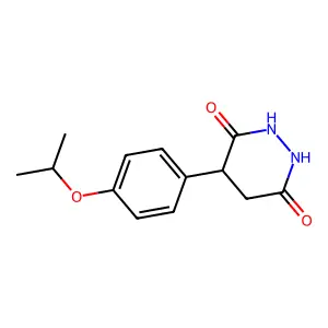 4-(4-Isopropoxyphenyl)tetrahydropyridazine-3,6-dione structure
