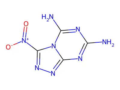 3-Nitro-[1,2,4]triazolo[4,3-a][1,3,5]triazine-5,7-diamine structure