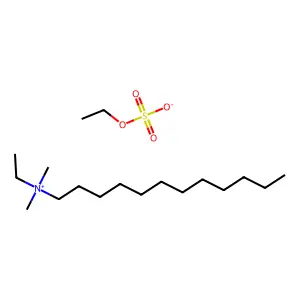 月桂基二甲基乙基铵乙基硫酸盐 structure