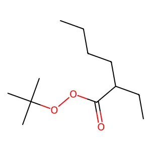 tert-Butyl peroxy-2-ethylhexanoate structure