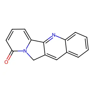 Indolizino(1,2-b)quinolin-9(11H)-one structure
