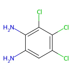 3,4,5-三氯苯-1,2-二胺 structure
