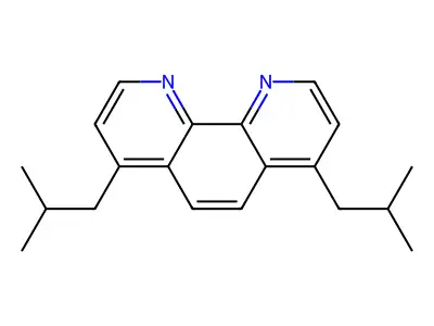 4,7-Bis(2-methylpropyl)-1,10-phenanthroline structure
