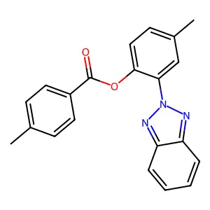 [2-(Benzotriazol-2-yl)-4-methylphenyl] 4-methylbenzoate structure